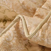 驼毛被冬被加厚羊毛被单人双人子母被芯学生宿舍棉被子春秋被