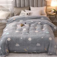 加厚保暖法兰绒加绒毛毯被单人绒法莱绒双人床单单件铺床毯子