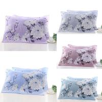 一对装纯棉全棉枕巾纱布大号新款枕头巾家用加厚成人情侣档结婚