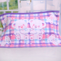 55*85加大加厚枕巾一对布艺枕巾 四季吸汗纱布成人纯棉枕巾