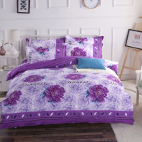 1.5米1.8米2米单人双人仿棉被套四季被罩