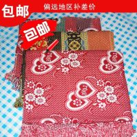 新款三色线毯春秋毯老式线毯随身毯子沙发巾床单单件空调被单桌布