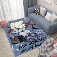 地毯卧室可爱少女心网红潮流地毯床边地毯 大面积客厅地毯衣帽间