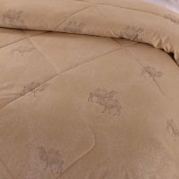 公司年会驼毛被会销礼品被子驼绒被加厚保暖被单双人羊毛冬被