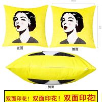 北欧风抱枕靠垫时厅沙发抱枕套床头靠垫大靠背不含芯定制R8