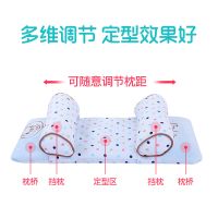 婴儿枕头0-6岁纯棉矫正宝宝防偏头定型枕新生儿调节枕头荞麦枕芯M4