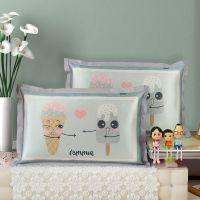 夏季冰丝凉席枕套信封式加厚双面藤枕头套冰枕套