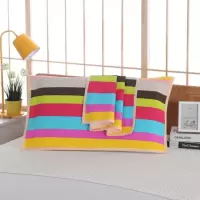 全棉印花老粗布枕巾不起球单人成人儿童枕巾40*60cm/50*80cm四季