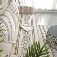 沙发垫四季通用北欧简约纯棉布艺客厅坐垫子定制防滑沙发套罩