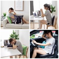 抱枕靠垫卡通靠枕床头沙发腰靠汽车腰枕抱枕套办公室护腰垫靠背垫