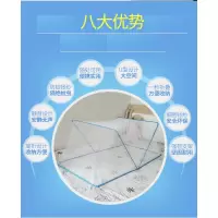 蚊帐大人可折叠无底免安装家用学生宿舍防蚊罩便携式单人成人