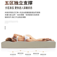 加厚泰国乳胶床垫软垫家用席梦思海绵榻榻米硬垫被褥租房专用垫子