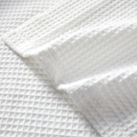 浴袍女长款夏薄款全棉华夫格浴衣酒店吸水速干男睡袍纯棉睡袍