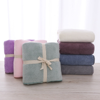 浴巾大毛巾家用裹巾吸水男女情侣成人宾馆民宿珊瑚绒纯棉速干