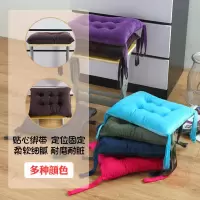 四季椅垫长方形加厚保暖学校教室凳子垫子学生增高板凳坐垫有绑带