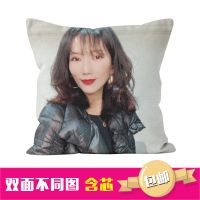 创意布艺diy照片抱枕来图靠垫图案靠枕沙发大靠背双面印