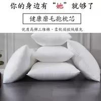 可水洗沙发靠垫抱枕正方形45抱枕内芯车内靠垫芯十字绣内芯羽丝绒