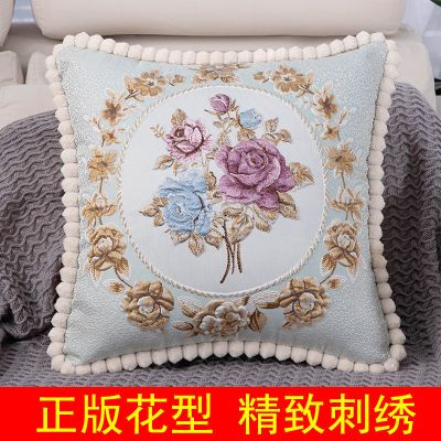沙发靠垫客厅抱枕椅子靠枕床头护腰靠背长方形大号靠垫抱枕套拆洗