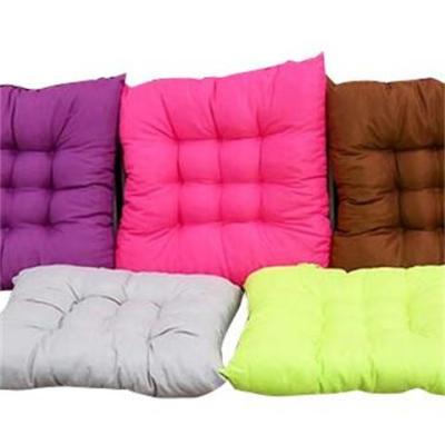 糖果色弹力纯色办公室家用坐垫靠垫 39cm*39cm