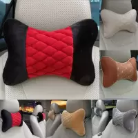 汽车头枕护颈枕一对夏季冰丝车用枕头靠垫四季车载脖子颈椎靠枕
