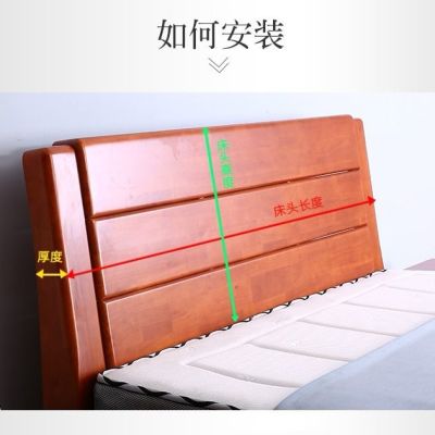 皮布床头靠垫软包亚麻欧式大靠背长靠枕可拆洗榻榻米实木床头软包