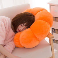 超软羽绒棉南瓜抱枕毛绒玩具大号枕头儿童玩偶沙发办公室靠垫礼物