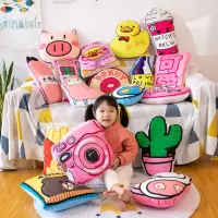 网红抱枕ins风少女心宿舍床头办公室靠枕午睡靠垫枕同学生日礼物
