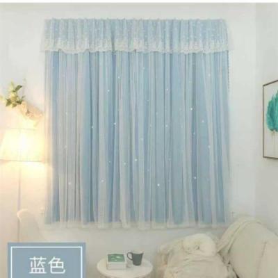 魔术贴免打孔遮光窗帘成品卧室阳台飘窗出租屋小型窗帘布亏本冲量