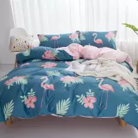 ins风少女四件套全棉纯棉1.8m被套床单2.0米床笠床上用品