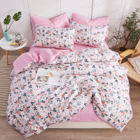 2020新款ins小清新四件套简约时尚床上用品