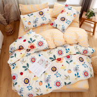 2020新款大版花中国风秋冬加厚磨毛四件套不掉色不起球1.8m床被套