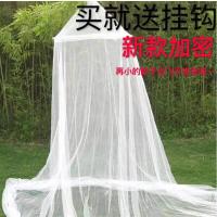 吊顶蚊帐加密圆顶公主风宫廷落地帐纱家用户外宿舍上铺蚊帐免安装