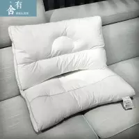 全棉大豆纤维枕头芯保健低枕矮枕 单人学生柔软护颈枕一对需拍2只