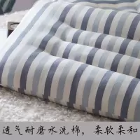 水洗棉枕芯一对装拍2家用全棉成人单人低整头心忱头芯48x74cm枕头