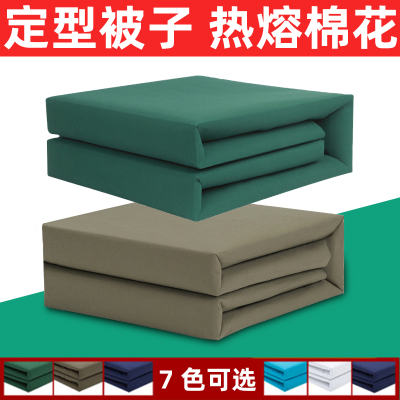 军被子棉被定型标兵被叠被海绵模型手工豆腐块内务被帆布部队