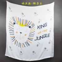 婴儿冰丝盖毯竹纤维纱布毛巾被超柔新生儿童宝宝空调毯薄款夏凉被