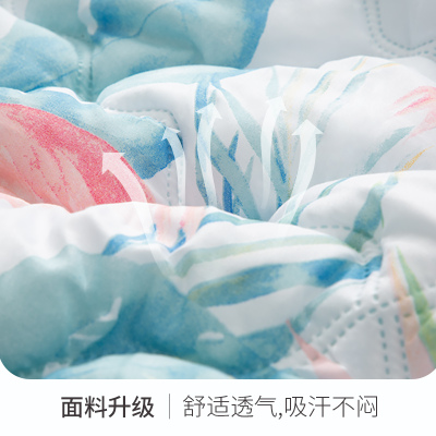 空调被夏凉被春秋薄款被子夏季双人单人四季通用水洗棉可机洗夏天