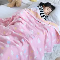 婴儿小薄被子纯棉纱布盖被宝宝新生儿童春夏季幼儿园空调被夏凉被