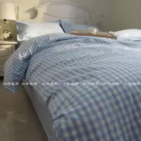 加厚 全棉老粗布床单 单件被套 纯棉枕套床品 1.51.8秋冬保暖