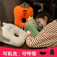午睡枕趴睡枕学生靠枕办公室趴睡小抱枕头趴桌子教室午休睡觉神器