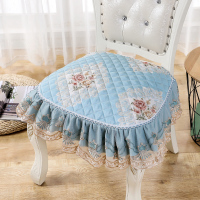 欧式餐椅垫套罩家用带绑带四季通用座椅凳子防滑餐桌椅子垫子坐垫