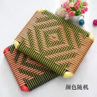 夏季透气服装厂员工坐垫夏天学生椅子制衣车间板凳散热仿藤屁股垫