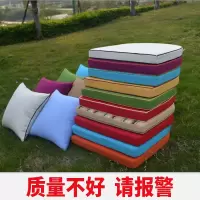 藤椅坐垫户外防水沙发垫单块办公室圆形方u形高密度加厚海绵