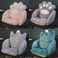 坐垫办公室久坐护腰靠垫一体学生椅子座垫椅垫家用地上超软靠背垫