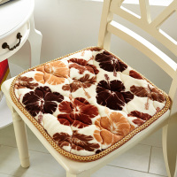 坐垫办公室久坐加厚学生椅子垫防滑餐椅垫毛绒座垫冬沙发垫屁垫