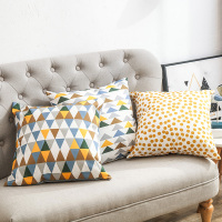 抱枕男垫沙发靠垫办公室懒人午睡床头靠背汽车护腰垫北欧简约