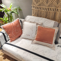 简约现代抱枕布艺靠垫抱枕不含芯靠垫套客厅沙发靠包套子