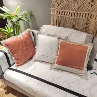 简约现代抱枕布艺靠垫抱枕不含芯靠垫套客厅沙发靠包套子