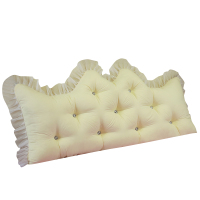 欧式床头靠垫无床头榻榻米软包靠背实木床上大靠枕木板床软靠铁床