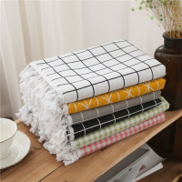 茶几桌布书桌ins化妆台简约网红款布艺学生北欧棉麻小清新长方形